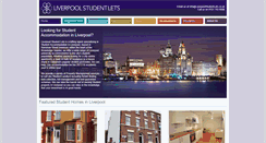 Desktop Screenshot of liverpoolstudentlets.co.uk